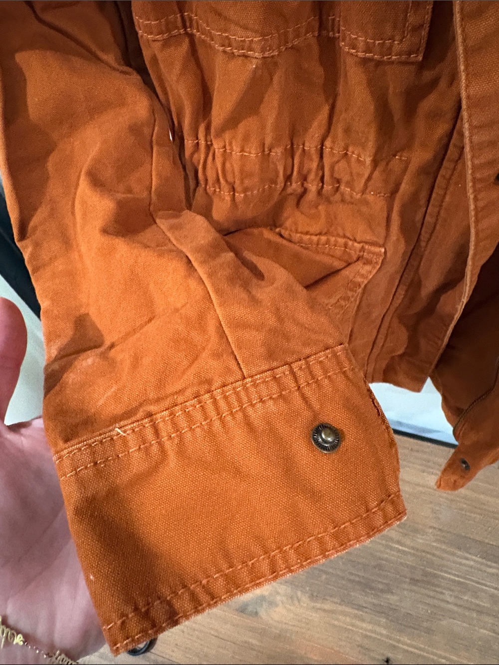 Universal Thread Rust Orange Utility Jacket - Picture 7 of 11